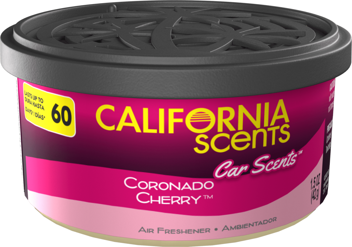 Parfum Voiture California Scents, Lot de 4, Cerise, Car Scents