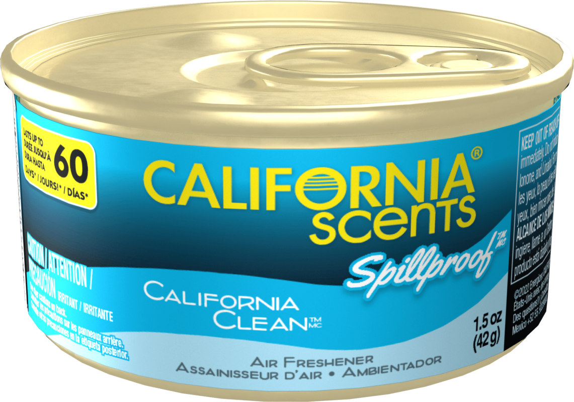 California Scents Can/Hidden Air Freshener (Newport New Car Scent, 1 Pack)