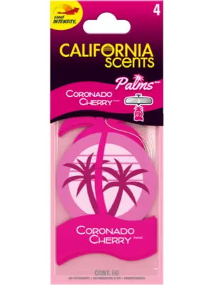 California Scents Palms Paper Coronado Cherry Air Freshener