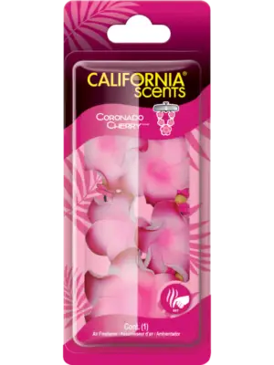 California Scents Novelty Hanging Lei Coronado Cherry Car Air Freshener - 1 Count