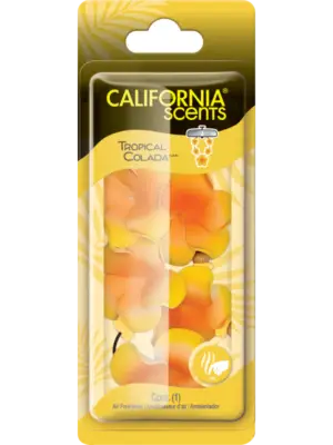 California Scents Novelty Hanging Lei Tropical Colada Car Air Freshener - 1 Count