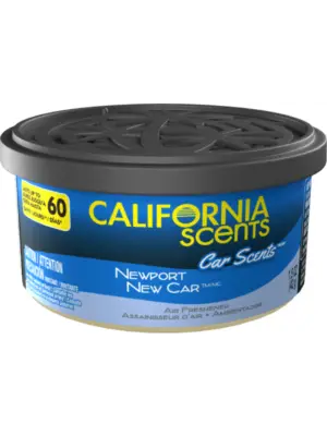 California Scents Can/Hidden Air Freshener (Newport New Car Scent, 1 Pack)