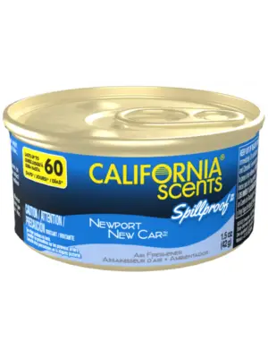 California Scents Air Freshener (Newport New Car Scent, 1 Pack)
