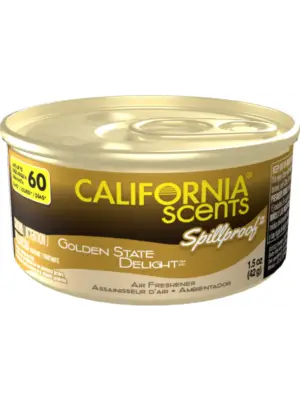 California Scents Air Freshener (Golden State Delight Scent, 1 Pack)