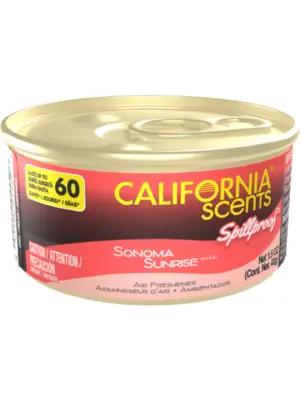 California Scents Spillproof Solid Air Freshener Can, Sonoma Sunrise Scent