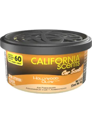 California Scents Can Car Air Freshener, Hollywood Glow Scent, 1 Count